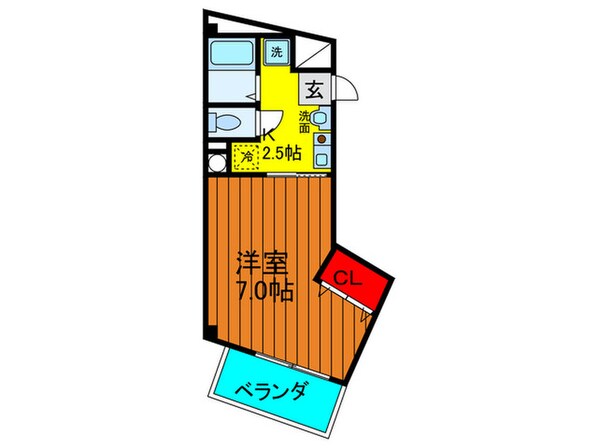 アルカザール天の川の物件間取画像